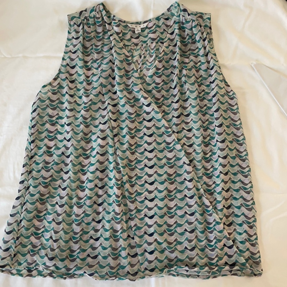 So cute!  CAbi top.  Women’s size L